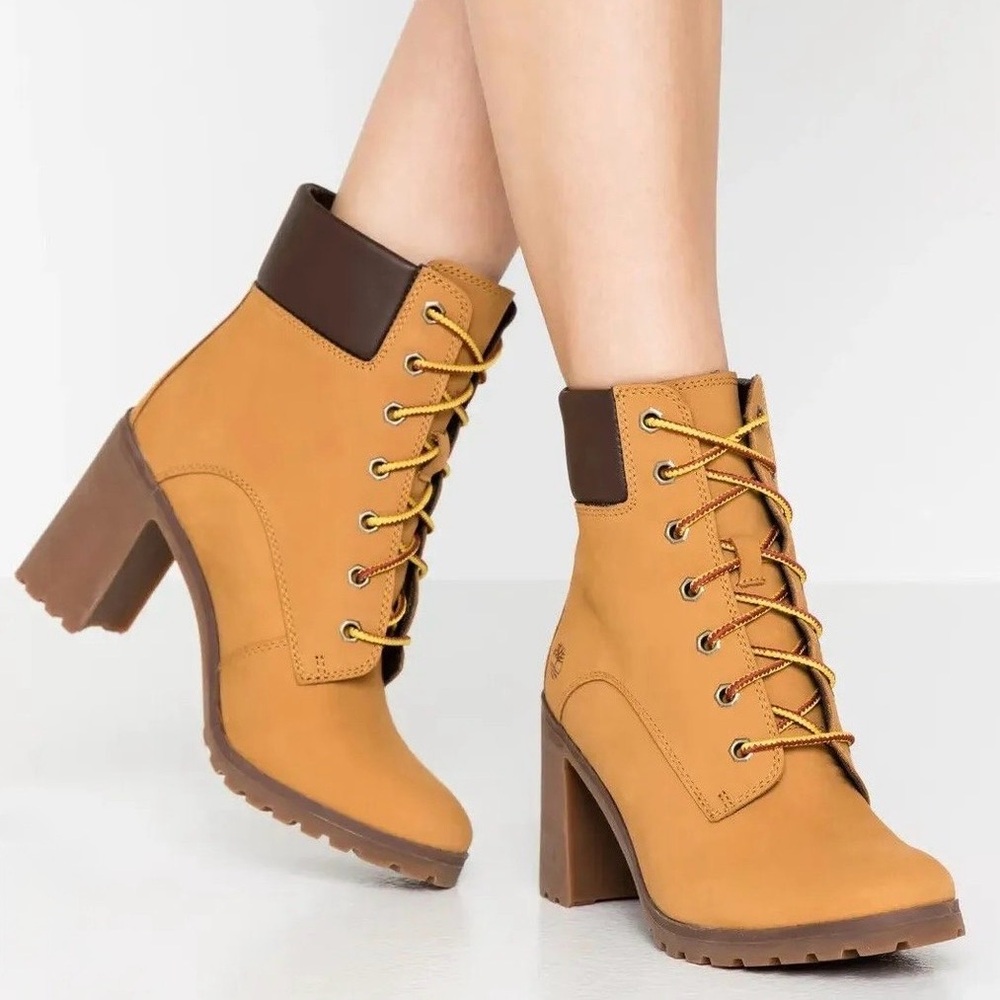 Timberland Allington Lace Up Heeled Boot